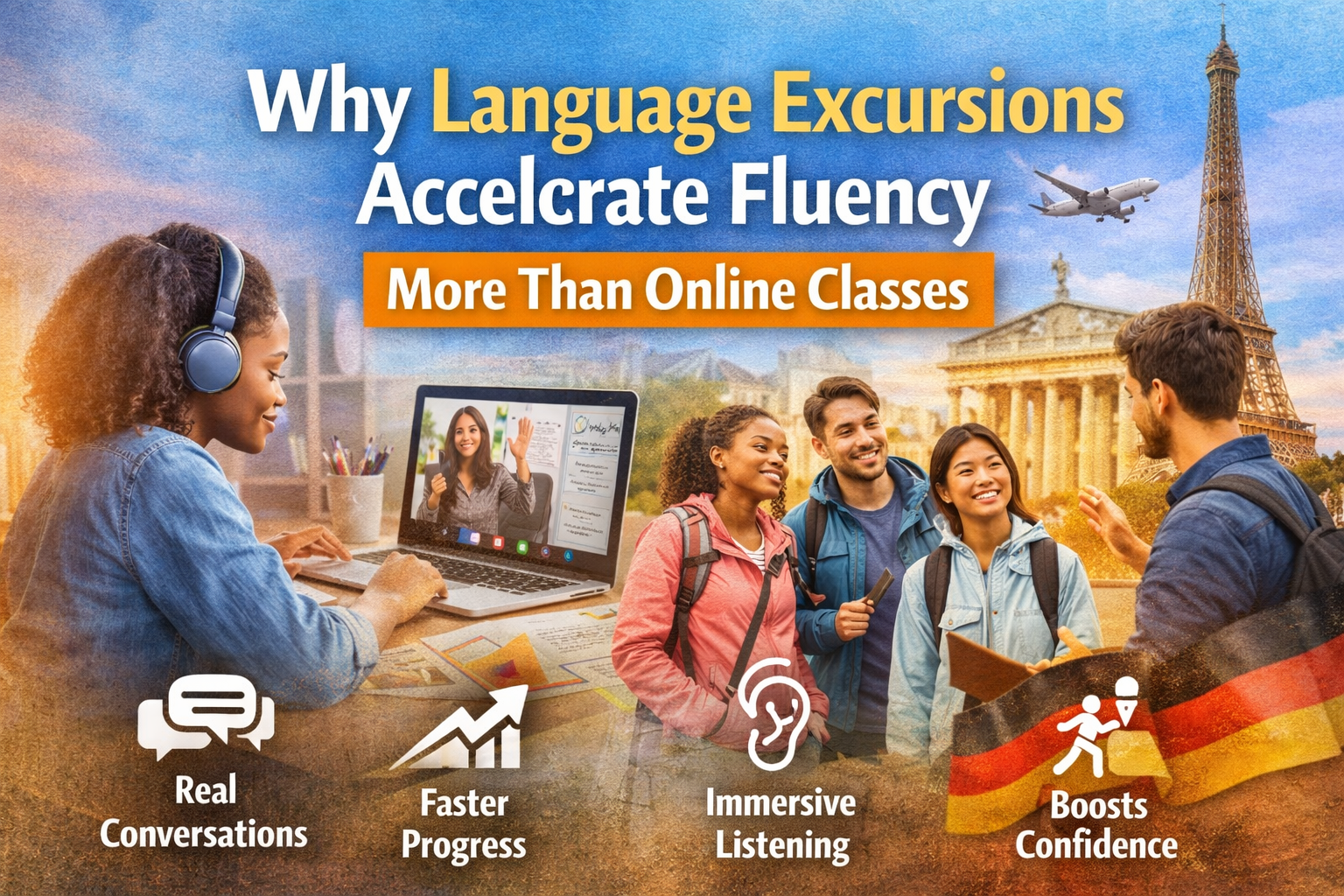 Why Language Excursions Accelerate Fluency More Than Online Classes